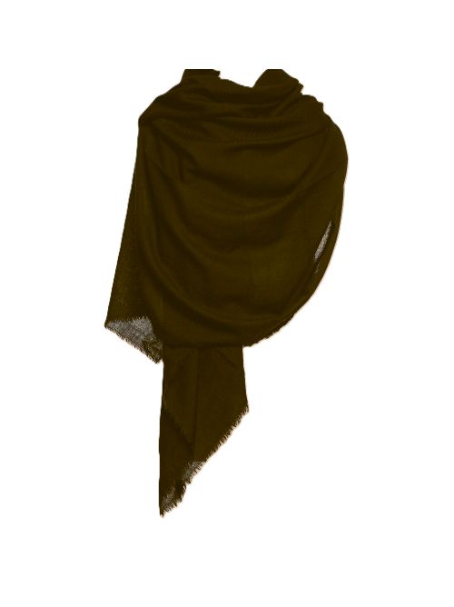 Destin sciarpa Dei Quadra 140x160 Cm cioccolato Destin | DEIQUADACHDARK CHOCO